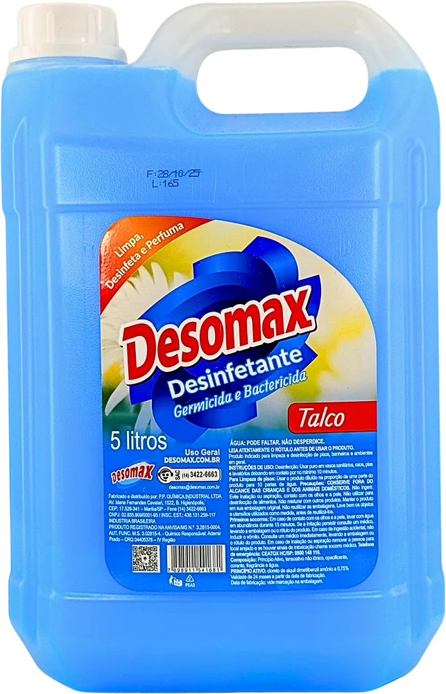 Desinfetante Talco Desomax 5 litros