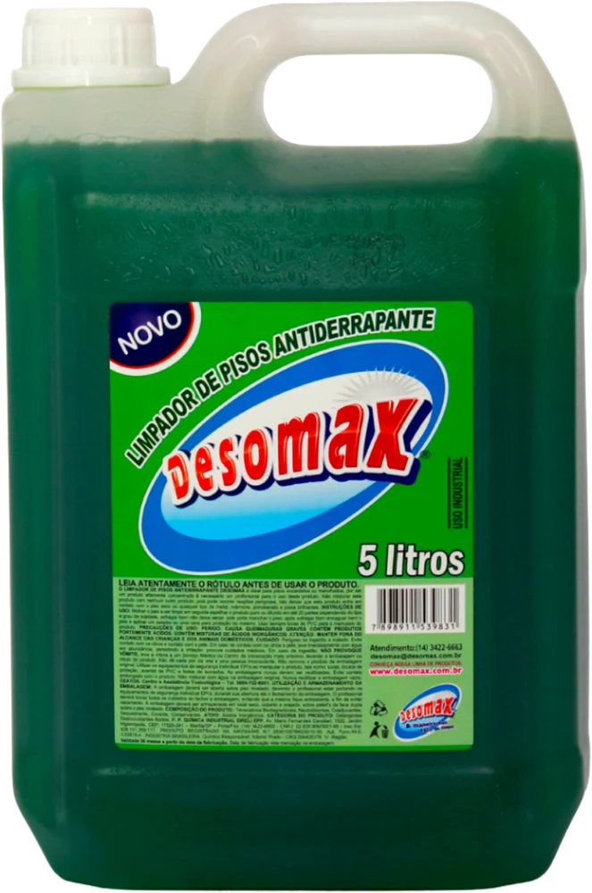 Limpador de Piso Antiderrapante Desomax 5 litros
