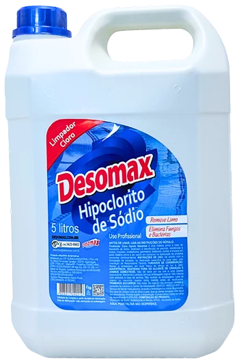 Hipoclorito de Sódio Desomax 5 litros